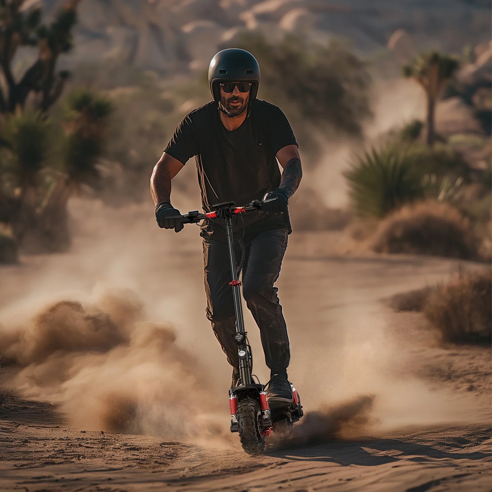 iScooter iX6 1200W Off Road Electric Scooter 37 Miles Range 48V Battery 28 MPH Top Speed - PicarlyRide