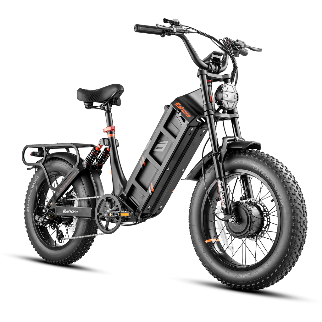 EAHORA  Juliet III Dual 1000W E-Bike 100–108 Miles 48V 60Ah 2,880Wh Battery - PicarlyRide