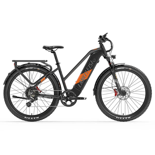 LANKELEISI MX600PRO 500W Motor 27.5" Electric Trekking City Bike 60-150KM Range 48V 20Ah Samsung Battery