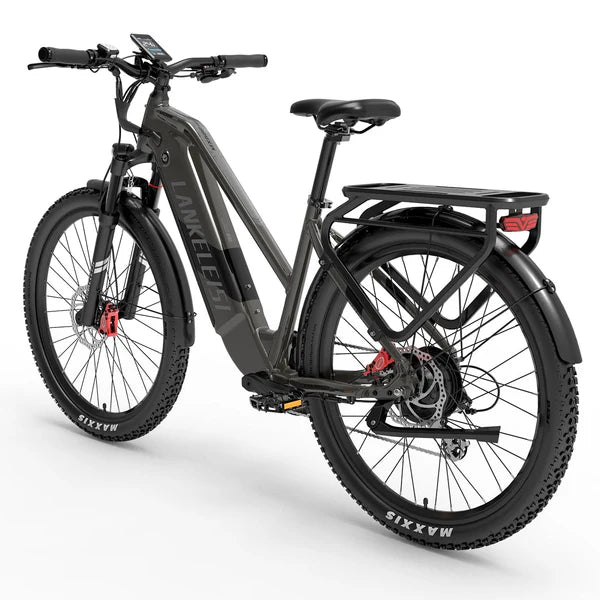 LANKELEISI MX600PRO 500W Motor 27.5" Electric Trekking City Bike 60-150KM Range 48V 20Ah Samsung Battery