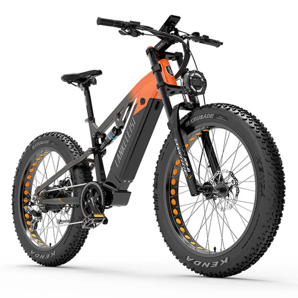 LANKELEISI RV800 Plus 750W Bafang Motor Electric Mountain Bike 70-130KM Range 48V 20Ah Samsung Battery - PicarlyRide