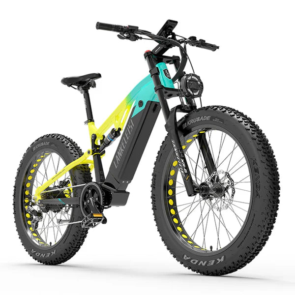 LANKELEISI RV800 Plus 750W Bafang Motor Electric Mountain Bike 70-130KM Range 48V 20Ah Samsung Battery - PicarlyRide