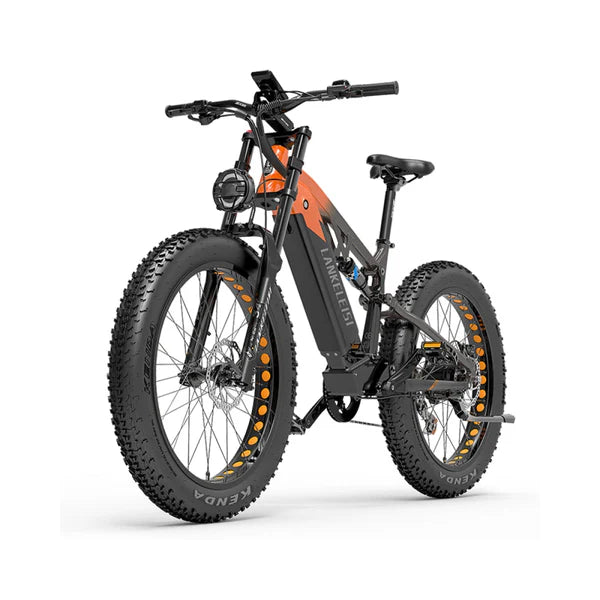 LANKELEISI RV800 Plus 750W Bafang Motor Electric Mountain Bike 70-130KM Range 48V 20Ah Samsung Battery - PicarlyRide