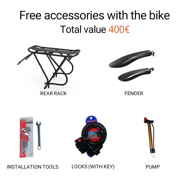 LANKELEISI  XT750 PLUS 1000W Motor Big Fork Fat Tire Electric Mountain Bike 60-120KM Range 48V 17.5Ah Battery - PicarlyRide