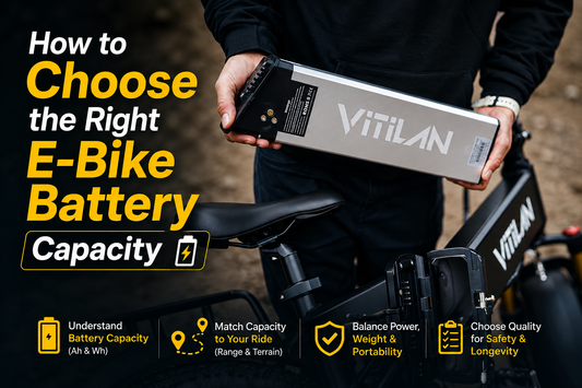 How to Choose the Right E-Bike Battery Capacity