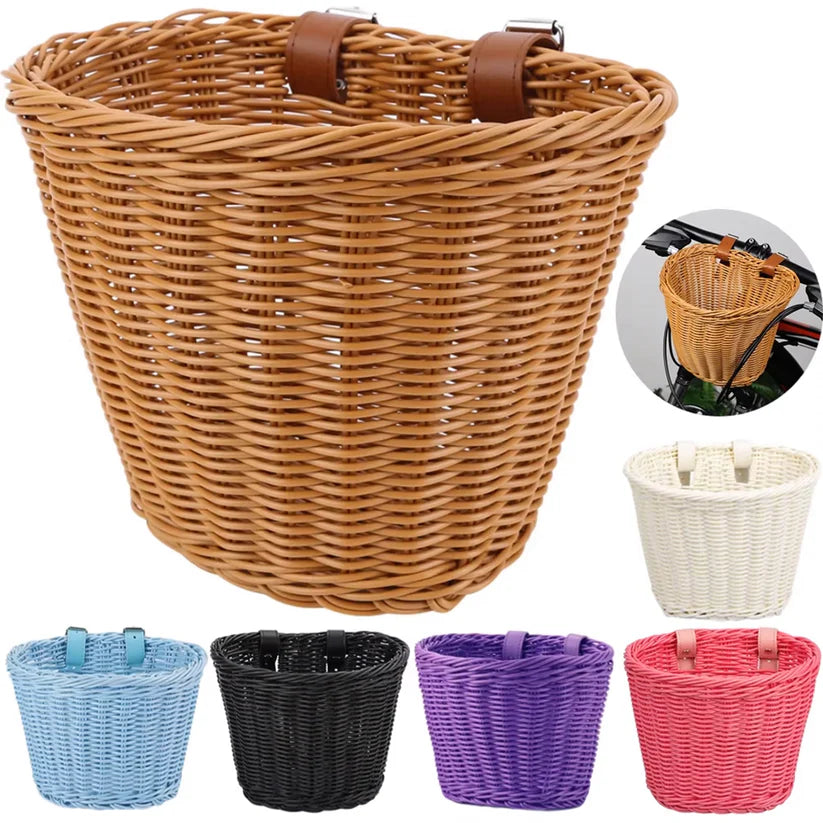 Stylish bike storage basket