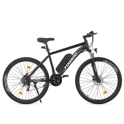 Touroll U1 250W Mountain Electric Bike 65 KM Range 36V Battery 25 KM/H Top Speed