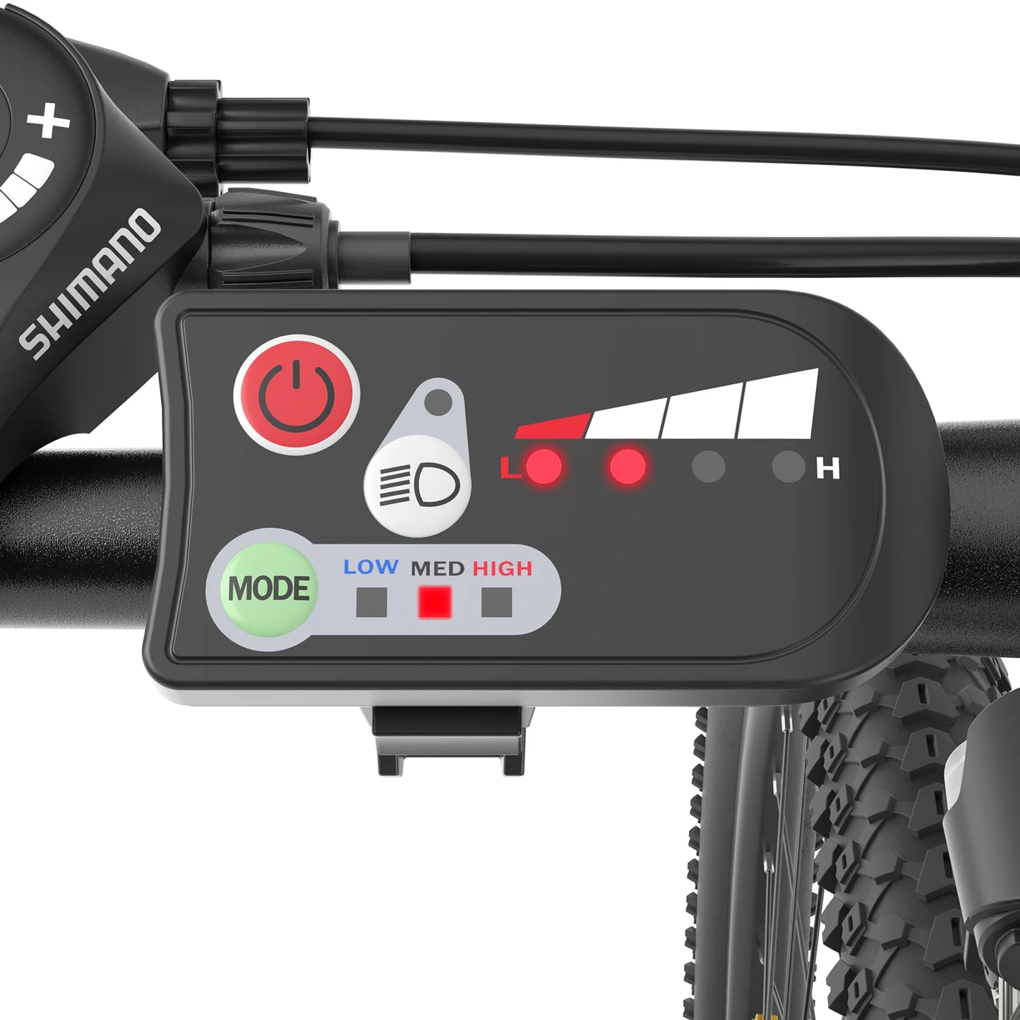 Touroll U1 250W Mountain Electric Bike 65 KM Range 36V Battery 25 KM/H Top Speed