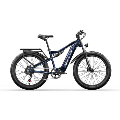 SHENGMILO MX03 1000W Motor All-Terrain Electric Mountain Bike 50KM Range 48V 17.5AH Battery
