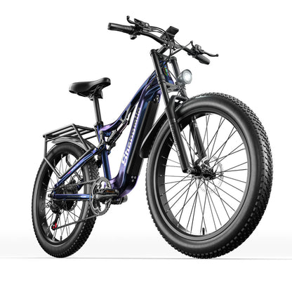 SHENGMILO MX03 1000W Motor All-Terrain Electric Mountain Bike 50KM Range 48V 17.5AH Battery