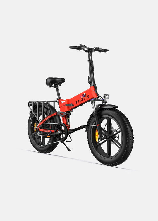 Engine X 250W 100 km Range Max Speed 25 km/h Full Suspension Foldable E-bike - PicarlyRide