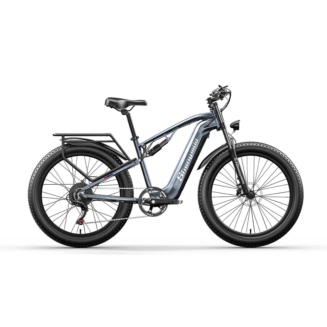 SHENGMILO MX05 1000W Motor All Terrain Electric Bike 50KM Range 48V 17.5AH Battery