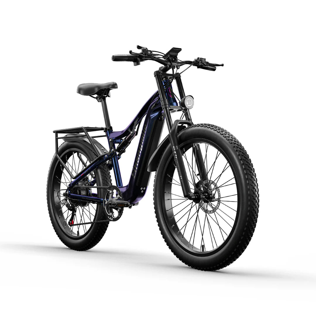 SHENGMILO MX03 1000W Motor All-Terrain Electric Mountain Bike 50KM Range 48V 17.5AH Battery