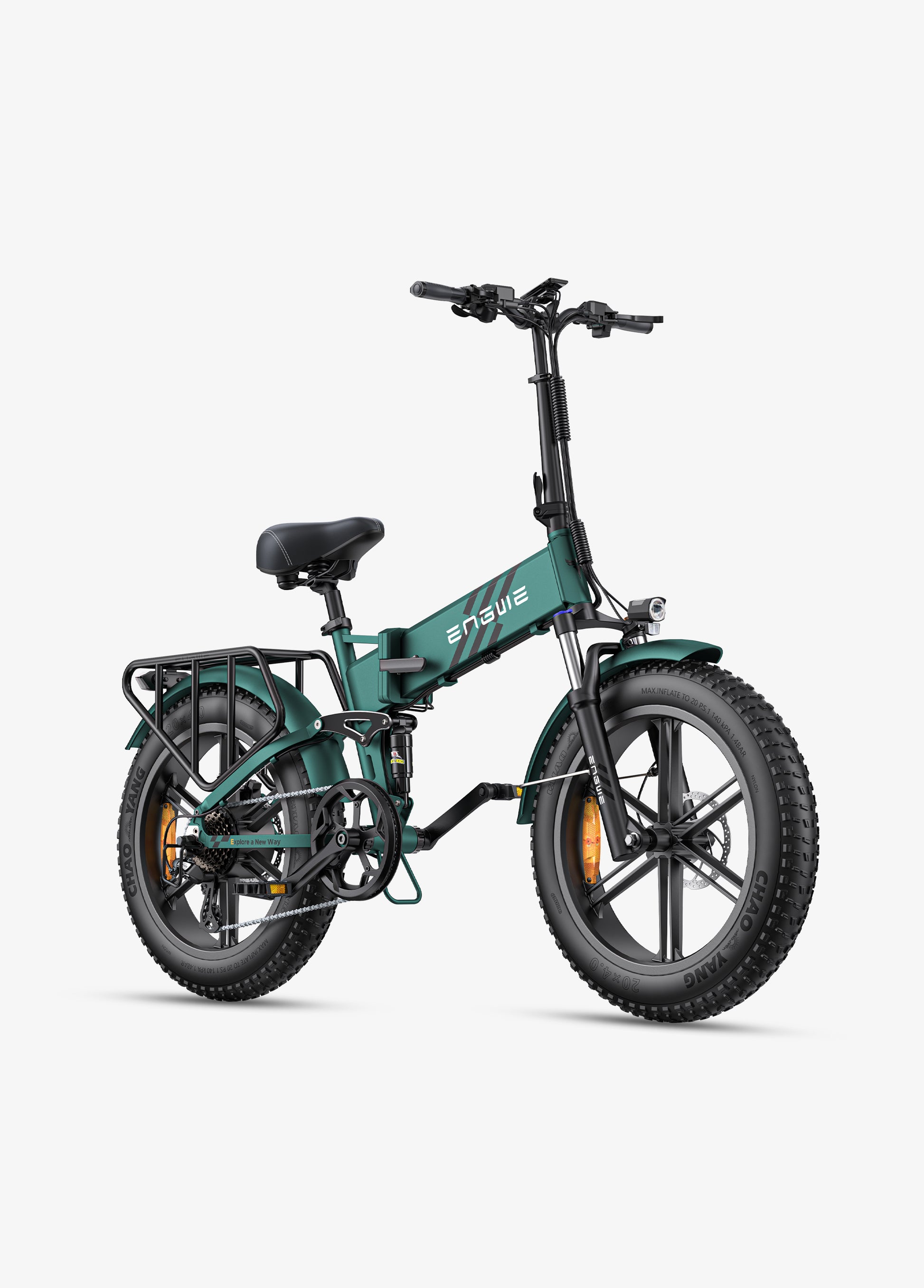 ENGINE PRO 2.0 75Nm High Torque Outdoor Adventure Folding E-bike - PicarlyRide