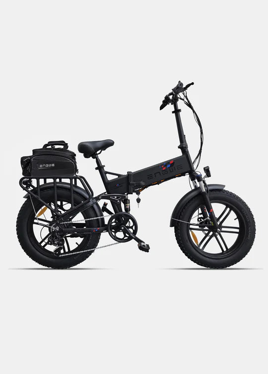 Engine X 250W 100 km Range Max Speed 25 km/h Full Suspension Foldable E-bike - PicarlyRide