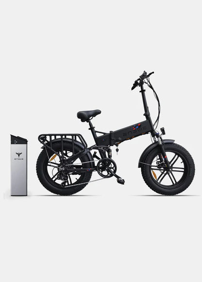 Engine X 250W 100 km Range Max Speed 25 km/h Full Suspension Foldable E-bike - PicarlyRide