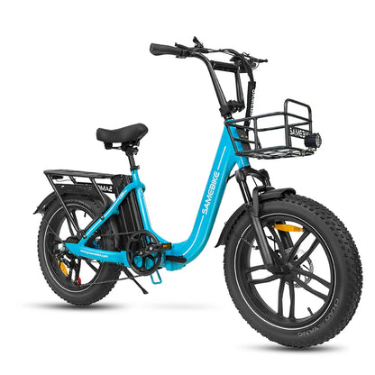 SAMEBIKE C05 PRO 500W & 35KM/H Step-through Foldable Ebike - PicarlyRide