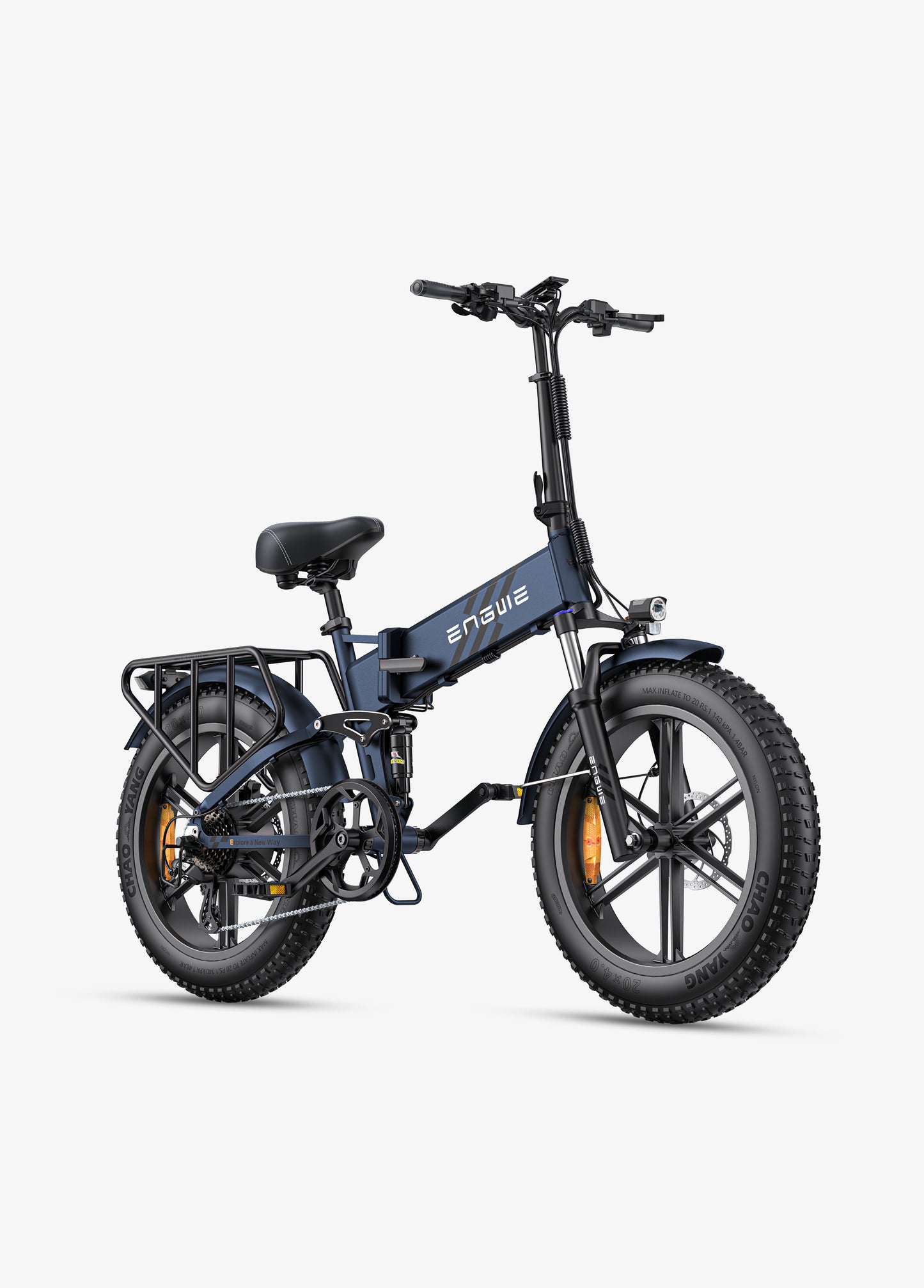 ENGINE PRO 2.0 75Nm High Torque Outdoor Adventure Folding E-bike - PicarlyRide