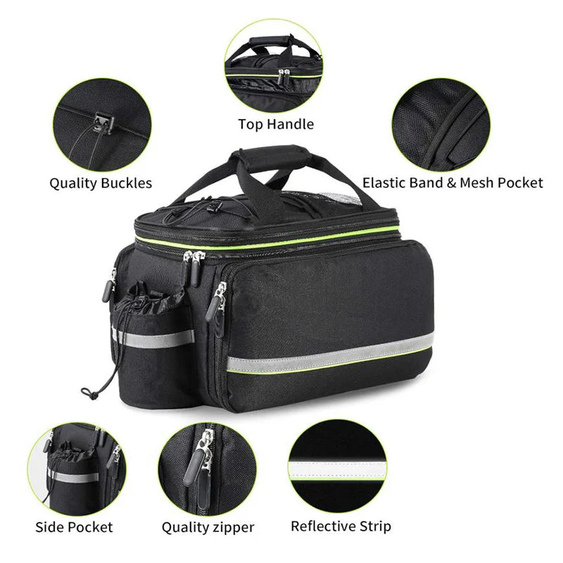 High-density nylon bike bag