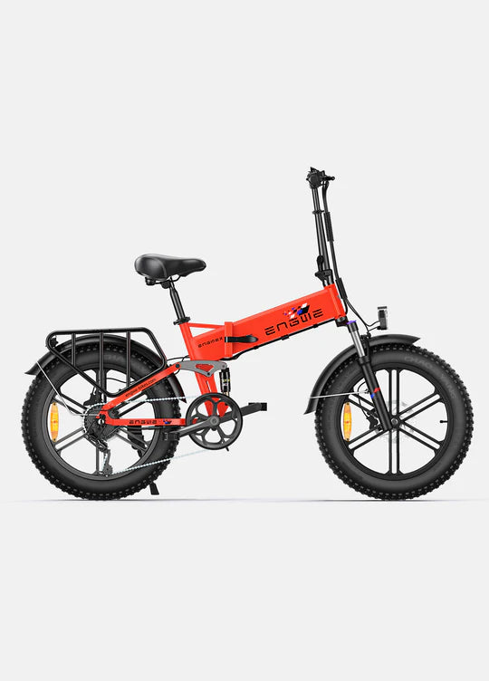 Engine X 250W 100 km Range Max Speed 25 km/h Full Suspension Foldable E-bike - PicarlyRide