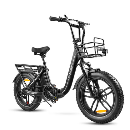 SAMEBIKE C05 PRO 500W & 35KM/H Step-through Foldable Ebike - PicarlyRide