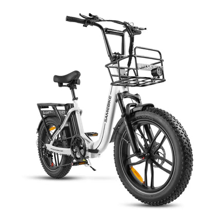 SAMEBIKE C05 PRO 500W & 35KM/H Step-through Foldable Ebike - PicarlyRide