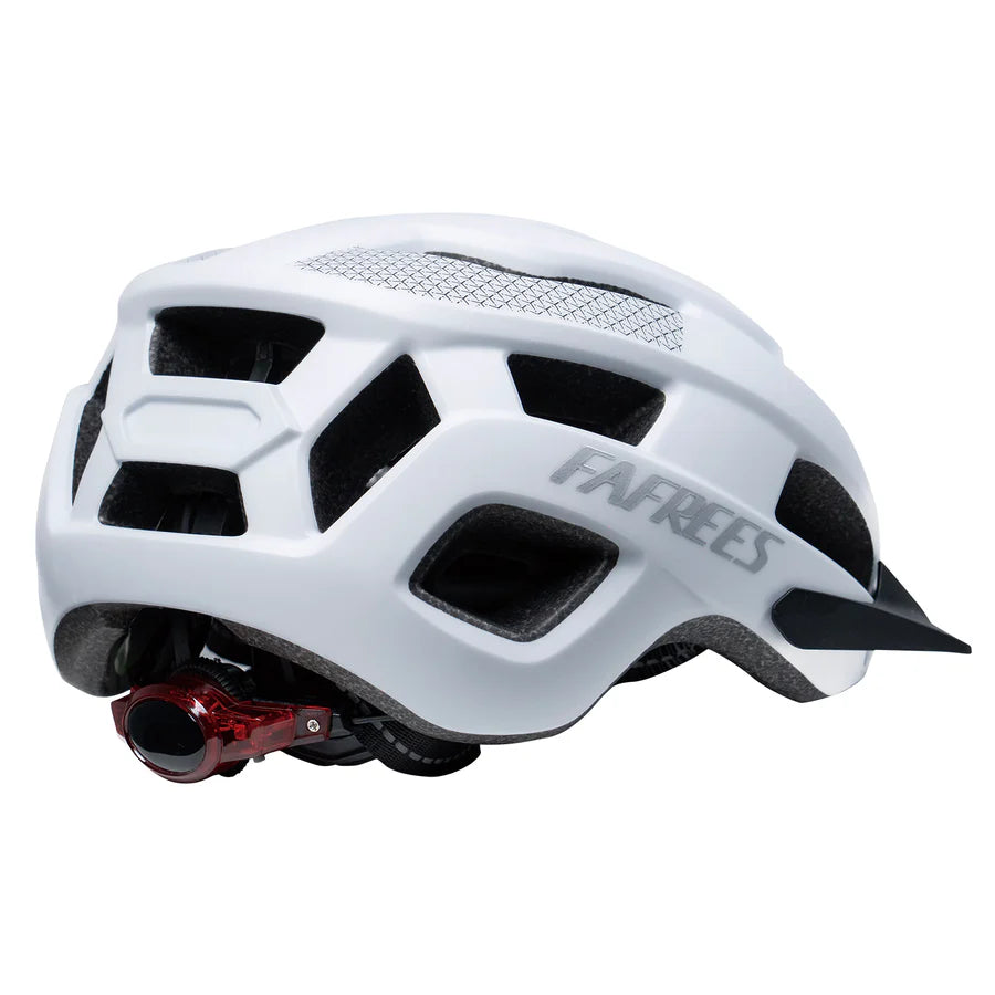 Reflective webbing cycling helmet