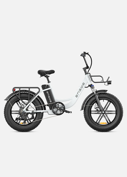 ENGWE L20 250W 140 km Max Speed 25 km/h Front Suspension Step-Thru E-bike - PicarlyRide