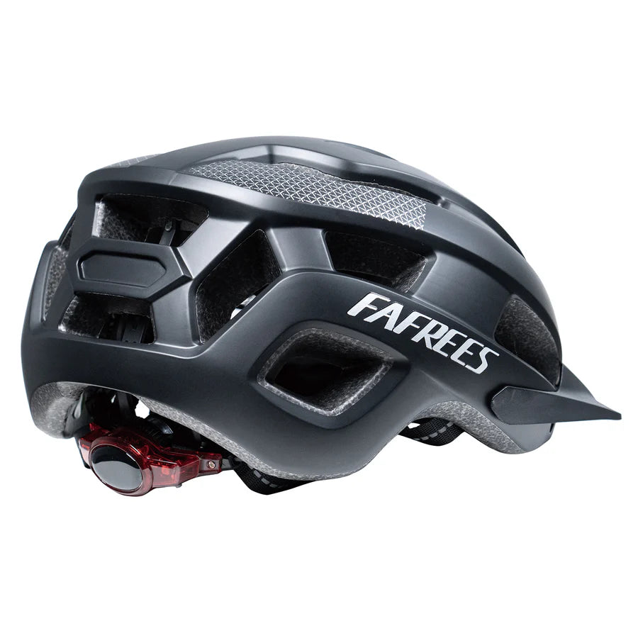 One-piece molding bike helmet