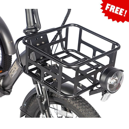 F20 Mate Enlarged Rear Basket+Free Front Rack Basket