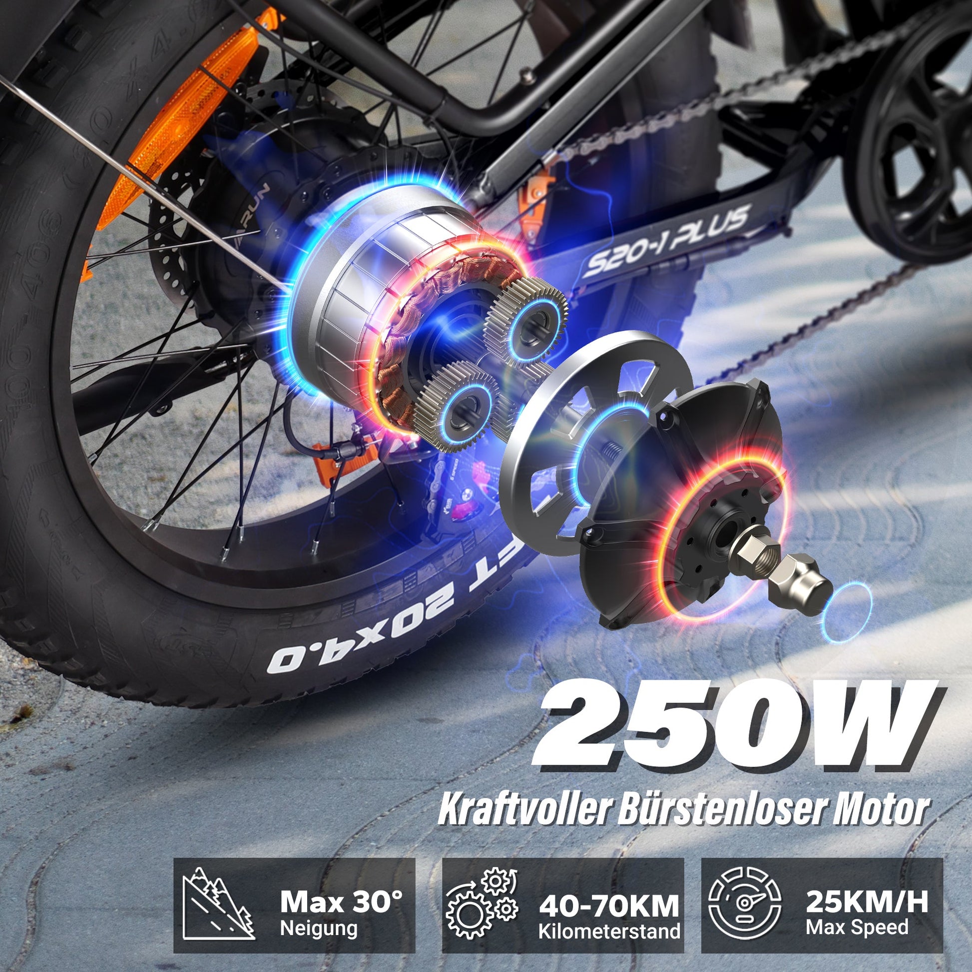 VARUN S20-1 PULS Electric Bike - PicarlyRide