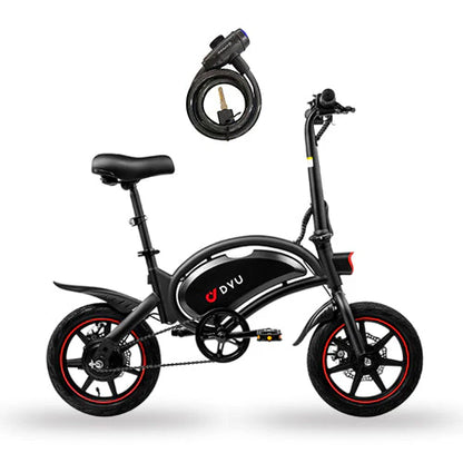 DYU D3F 14 Inch Mini Folding Electric Bike