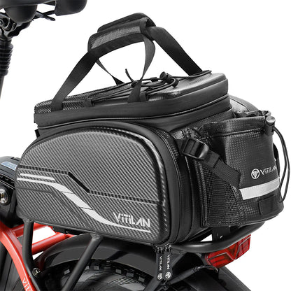 Durable bike pannier bag for commuting