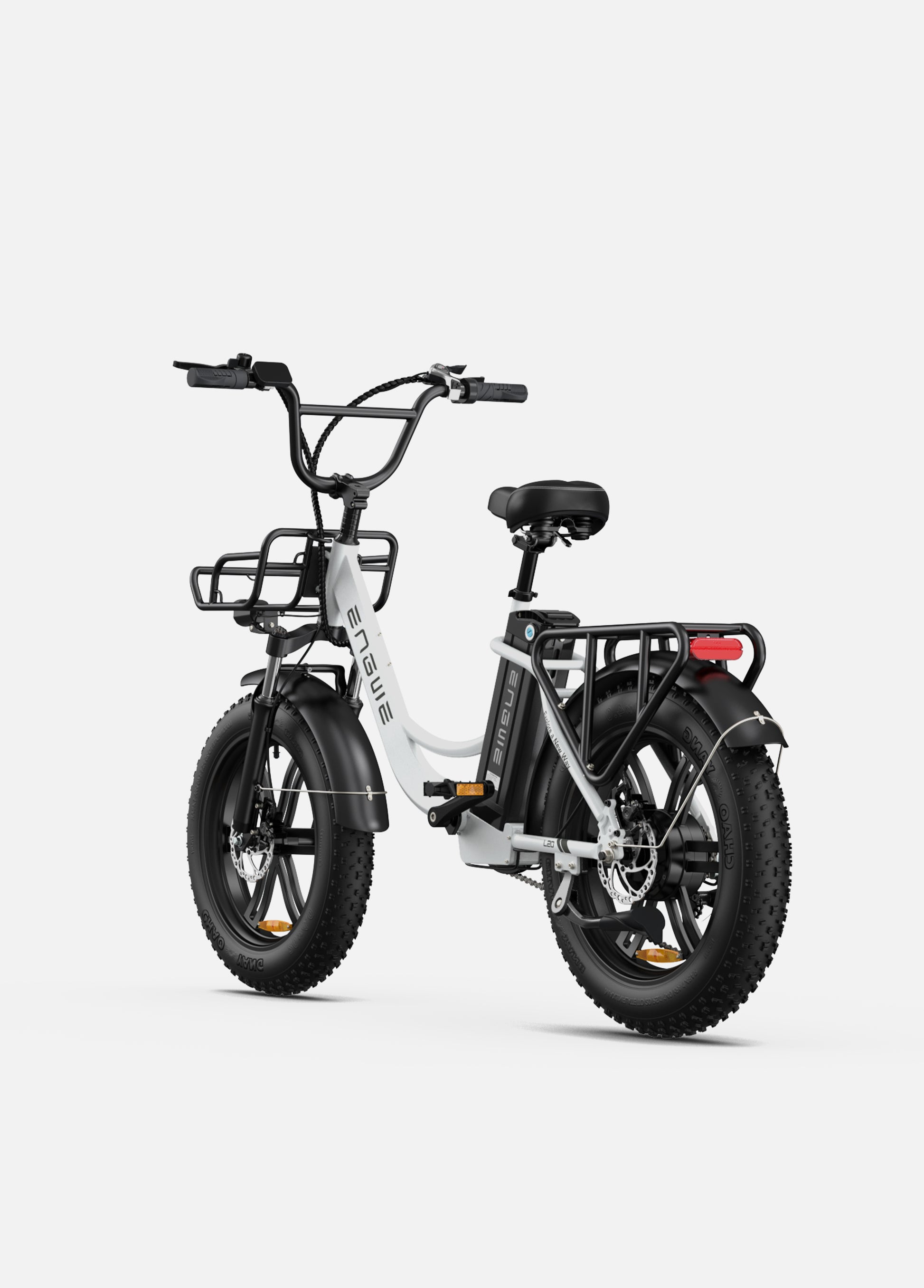 ENGWE L20 250W 140 km Max Speed 25 km/h Front Suspension Step-Thru E-bike - PicarlyRide