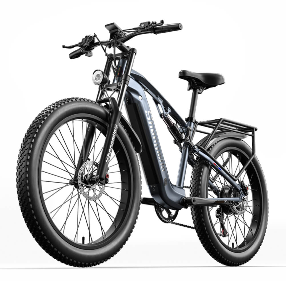 SHENGMILO MX05 1000W Motor All Terrain Electric Bike 50KM Range 48V 17.5AH Battery