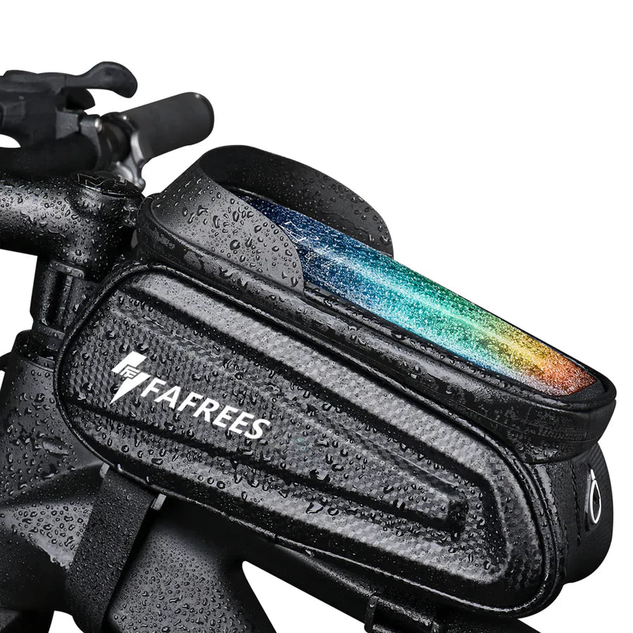 Carbon polyester cycling bag