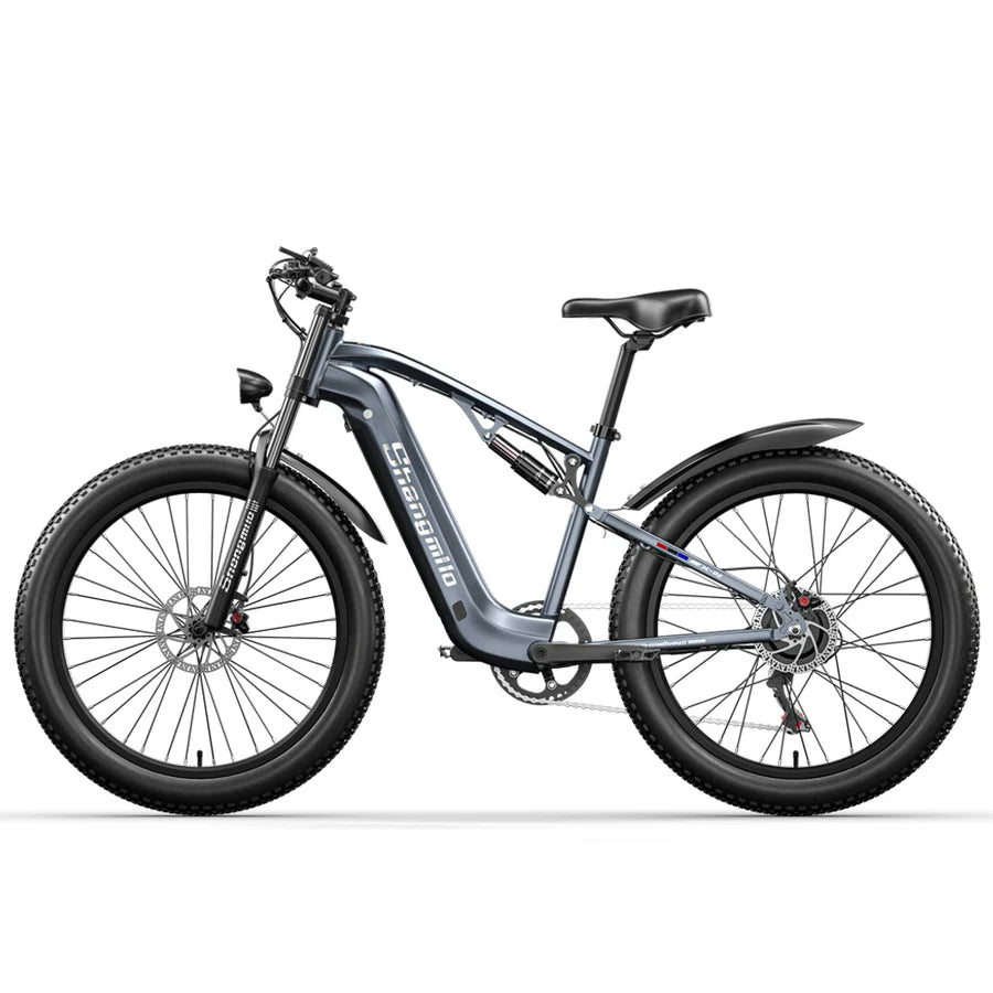 SHENGMILO MX05 1000W Motor All Terrain Electric Bike 50KM Range 48V 17.5AH Battery