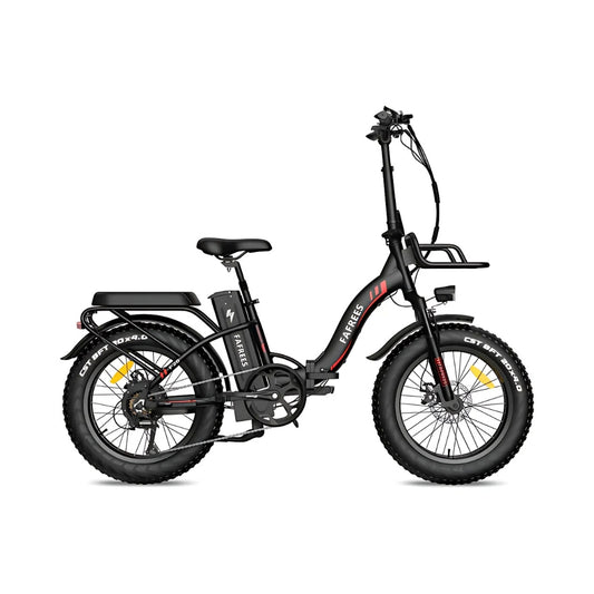 Fafrees F20 Max 500W Motor Electric Folding Fat Tire Bike 120km Range 48V 22.5Ah Battery 25km/h Speed