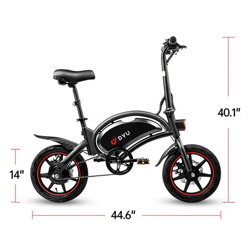 DYU D3F 14 Inch Mini Folding Electric Bike