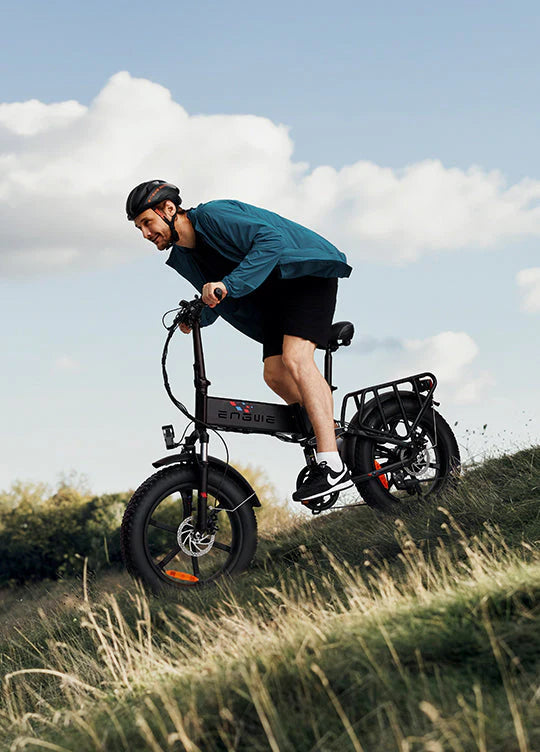 Engine X 250W 100 km Range Max Speed 25 km/h Full Suspension Foldable E-bike - PicarlyRide