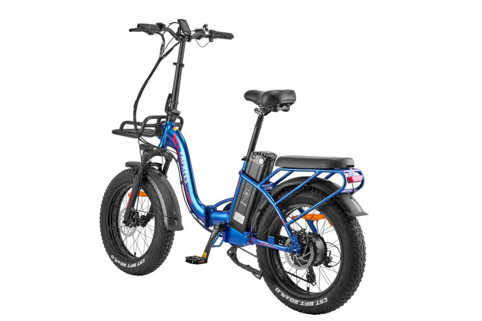 foldable fat tire e-bike