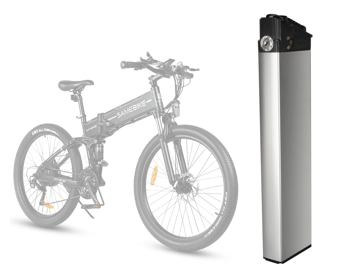 SAMEBIKE lithium battery