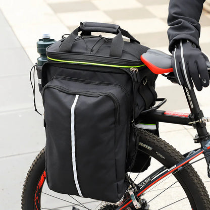 Bicycle rear rack bag