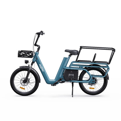 Secure child seat for electric bikes