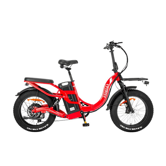 Fafrees F20 X-Max 750W Motor Electric Folding Fat Tire Bike 140km Range 48V 30Ah Battery 25km/h Speed