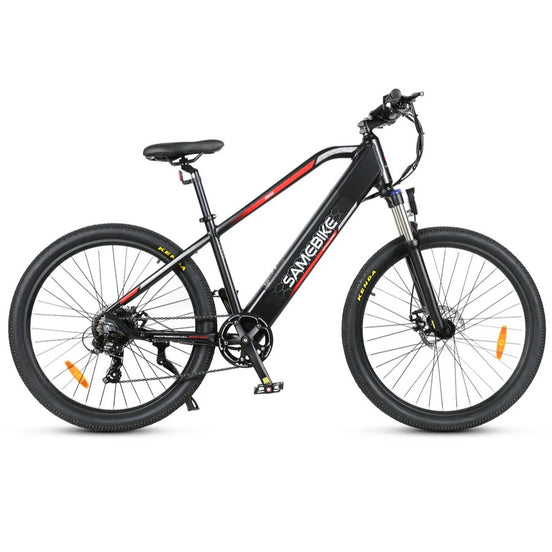 SAMEBIKE MY275 500W Motor Electric All-Terrain Commuter Bike 90km Range 48V 13Ah Battery 27.5" Tires Dual Suspension