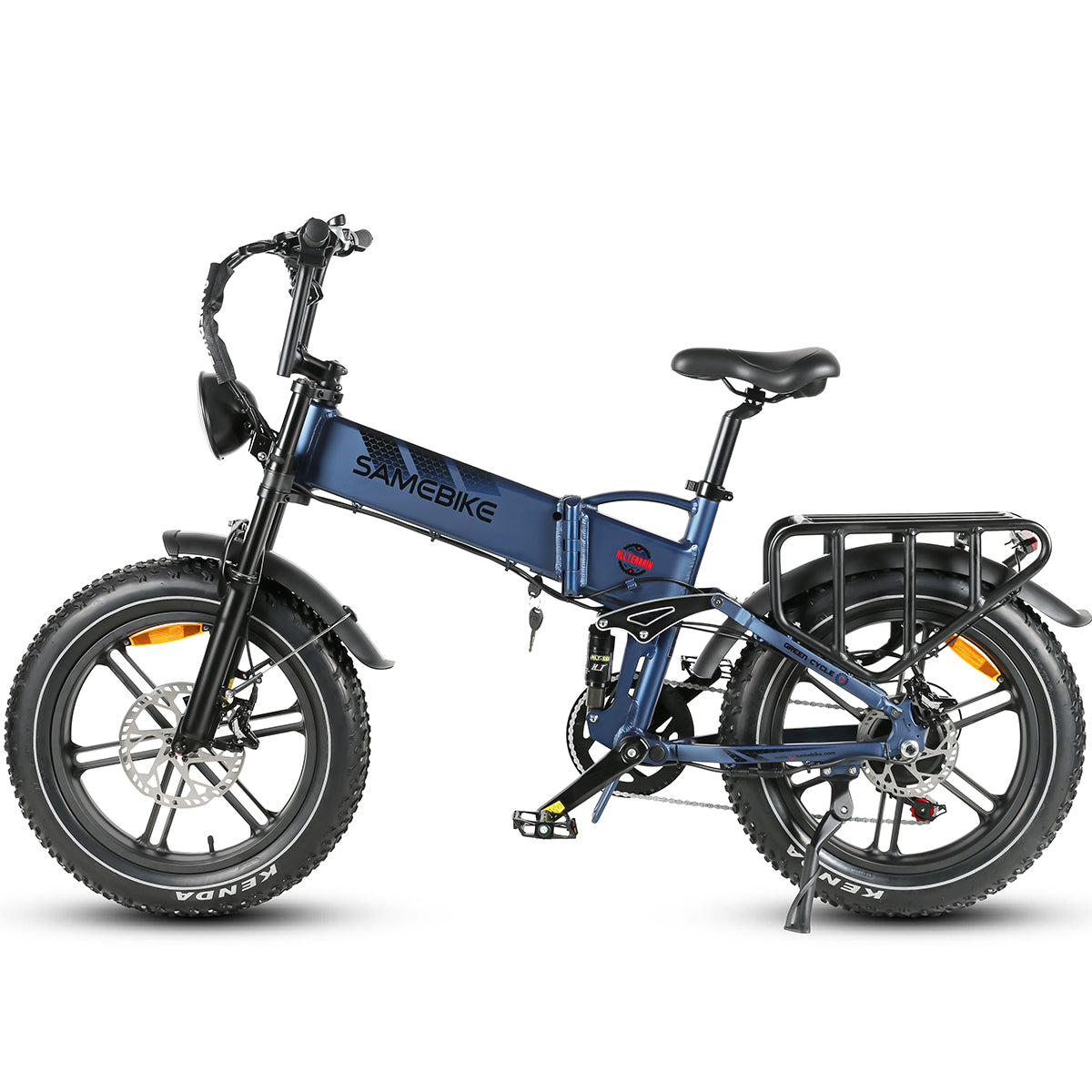 SAMEBIKE RS-A02 1200W Motor 48V 17Ah Battery 45KM/H Max Speed Folding Off Road Ebike - PicarlyRide