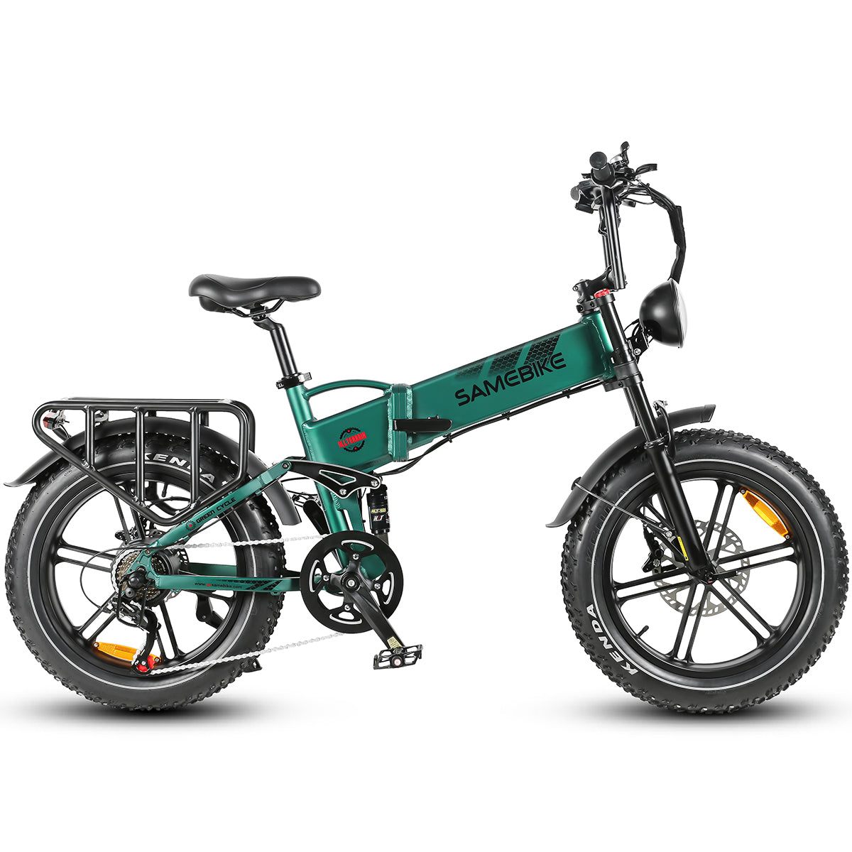 SAMEBIKE RS-A02 1200W Motor 48V 17Ah Battery 45KM/H Max Speed Folding Off Road Ebike - PicarlyRide