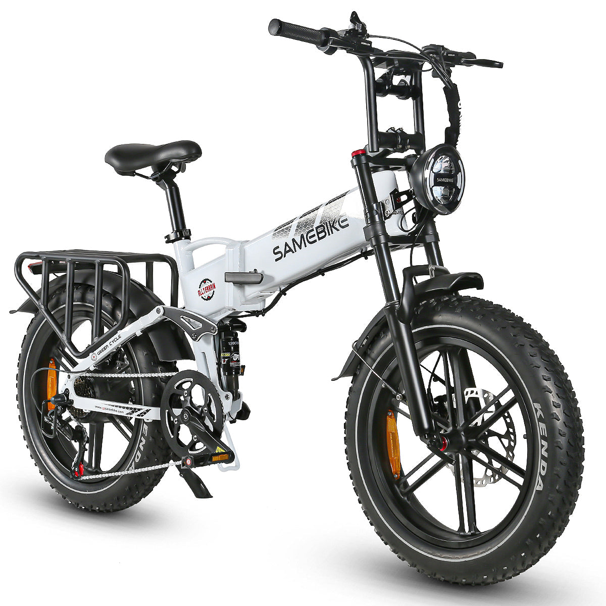 SAMEBIKE RS-A02 1200W Motor 48V 17Ah Battery 45KM/H Max Speed Folding Off Road Ebike - PicarlyRide