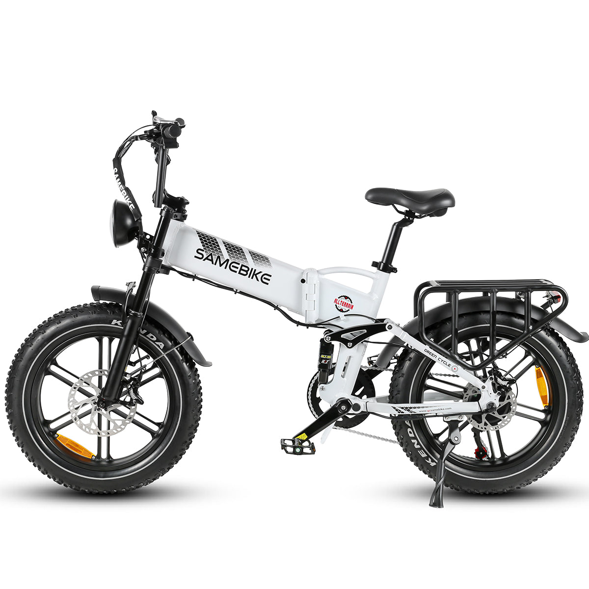 SAMEBIKE RS-A02 1200W Motor 48V 17Ah Battery 45KM/H Max Speed Folding Off Road Ebike - PicarlyRide